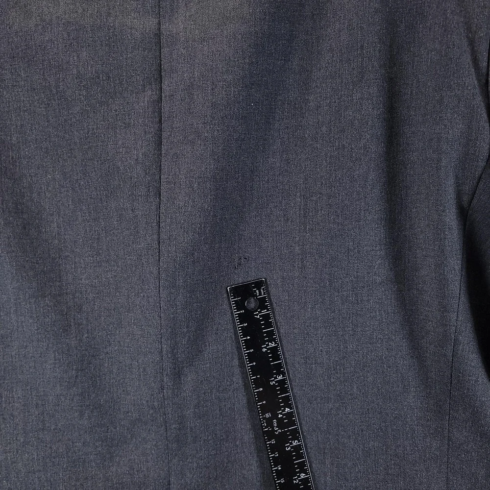 Lauren Ralph Lauren Suit Mens 44 36x32 Gray Wool 2 Piece Total Comfort Wedding